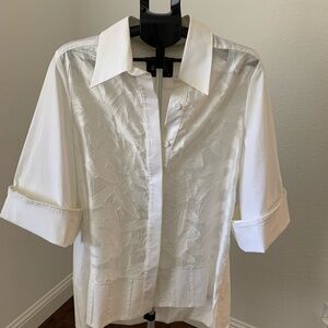 Elegant White Men's Shirt